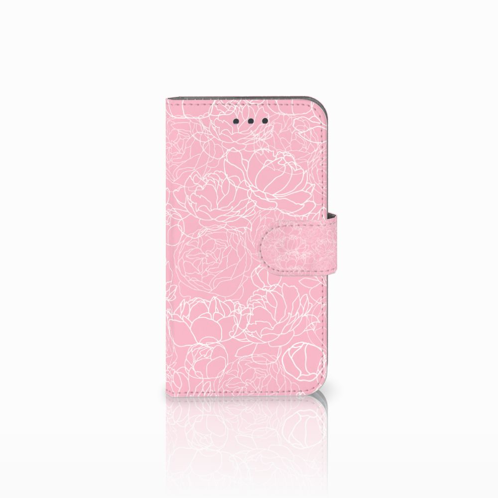 Samsung Galaxy Xcover 3 | Xcover 3 VE Hoesje White Flowers