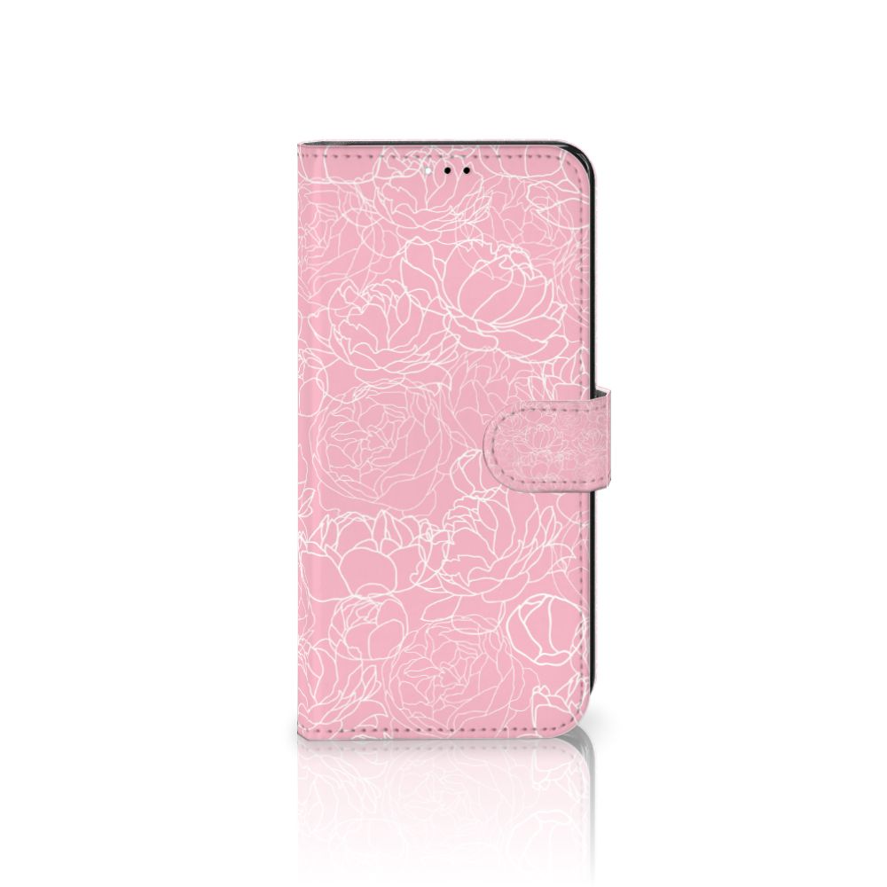 Xiaomi Redmi 9T | Poco M3 Hoesje White Flowers