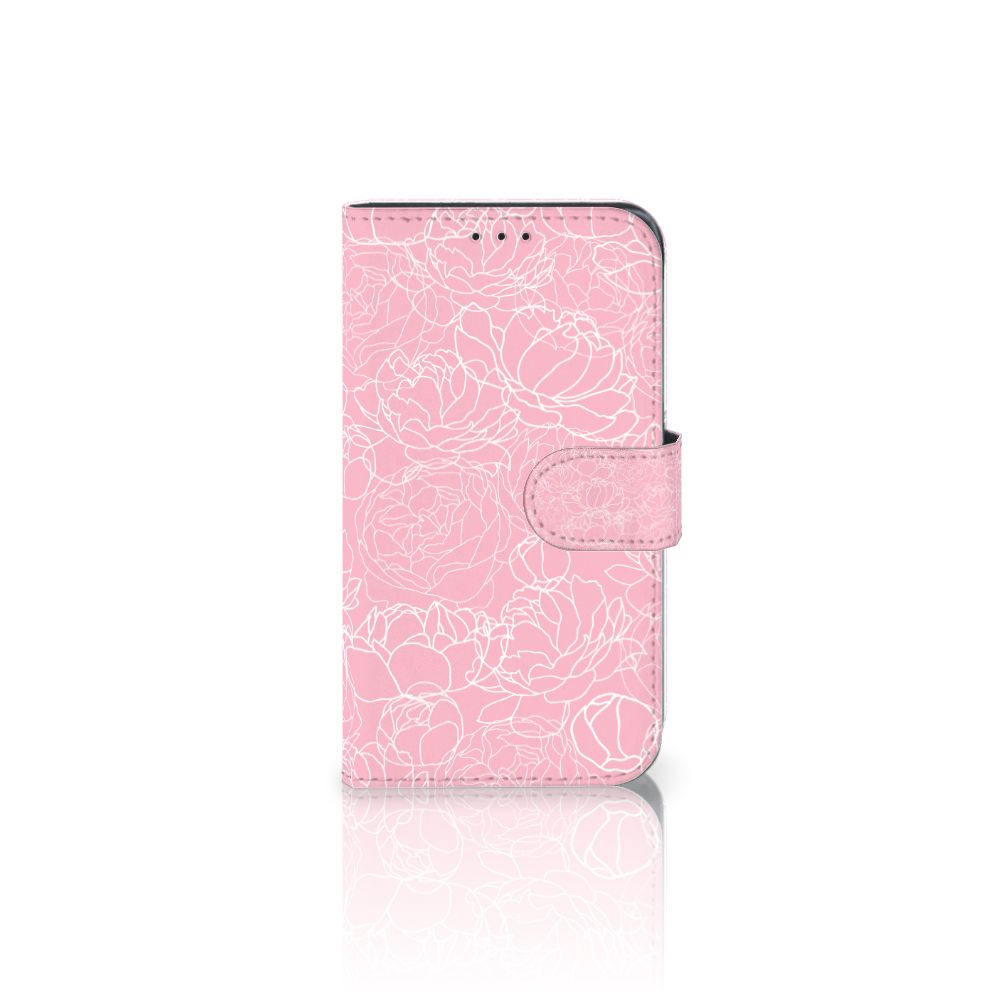 Samsung Galaxy Xcover 4 | Xcover 4s Hoesje White Flowers