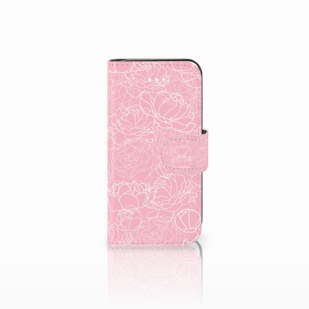 Apple iPhone 5 | 5s | SE Hoesje White Flowers