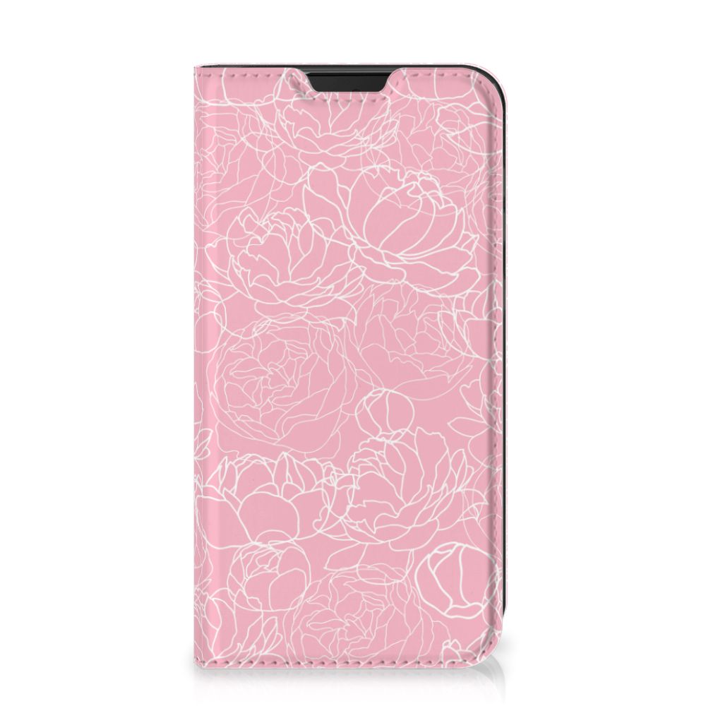 Samsung Galaxy Xcover 5 Smart Cover White Flowers