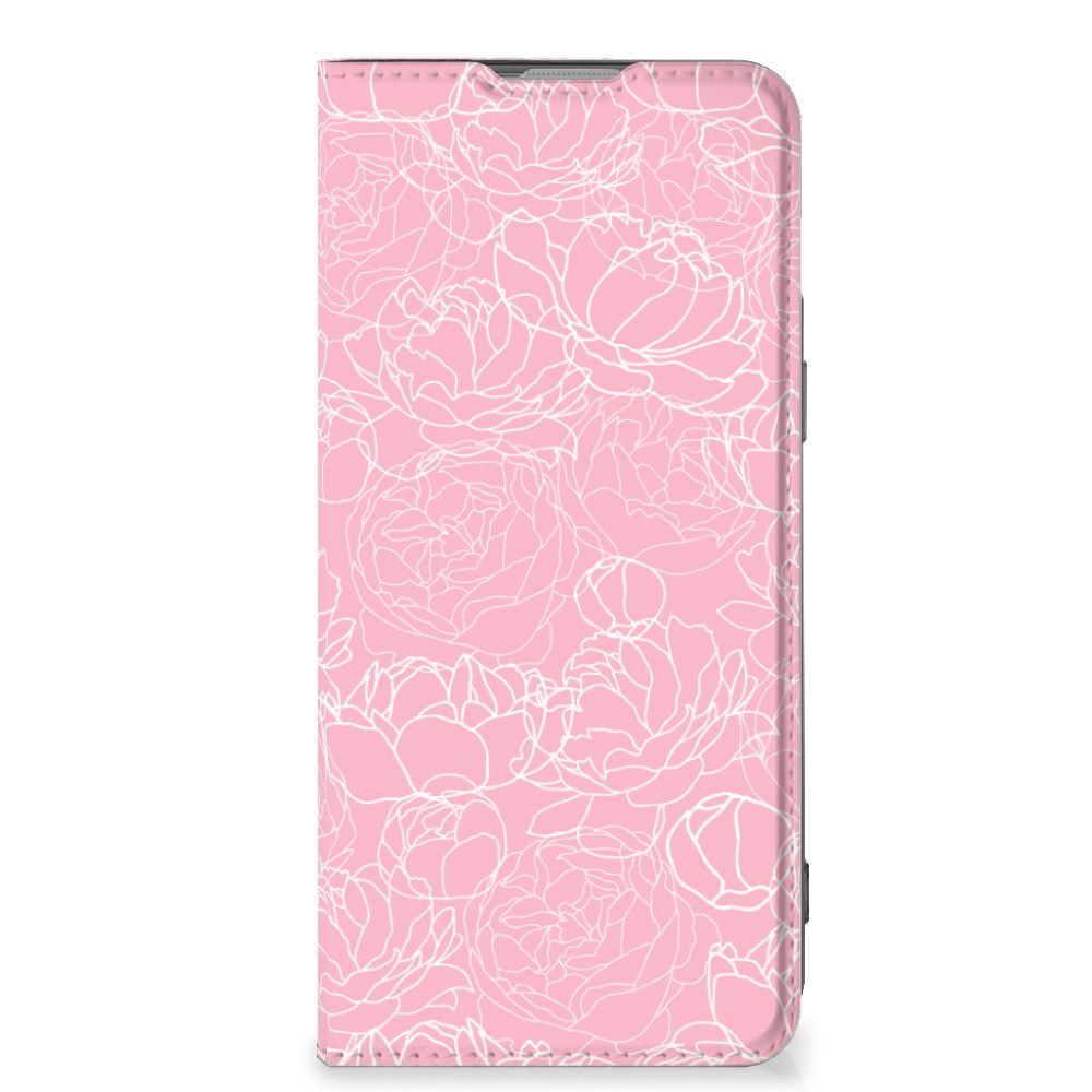 OnePlus Nord 2T Smart Cover White Flowers