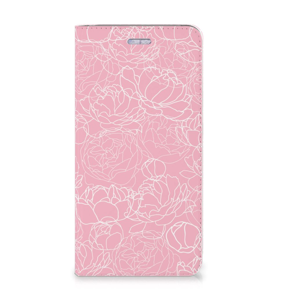 Nokia 9 PureView Smart Cover White Flowers