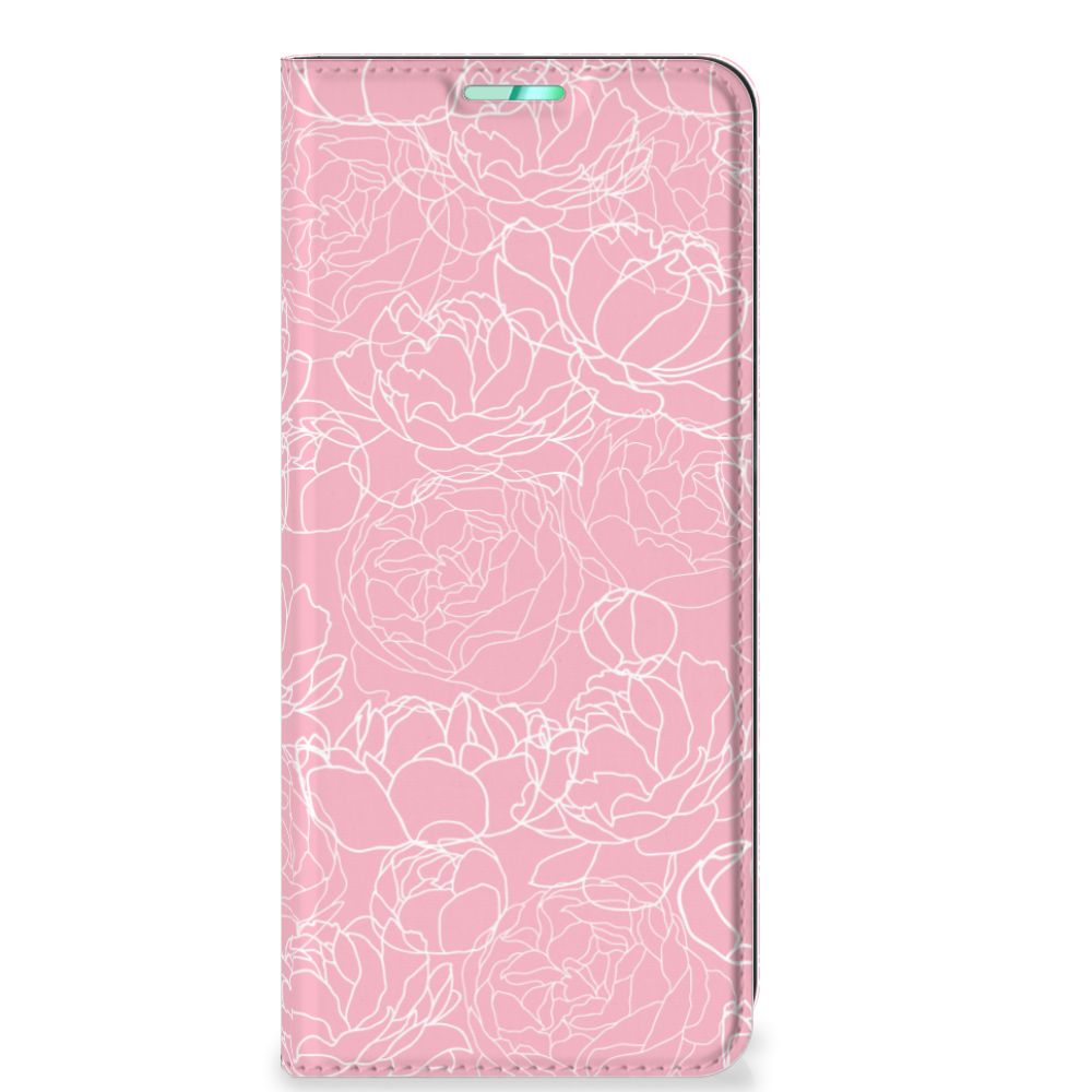 OnePlus 9 Pro Smart Cover White Flowers