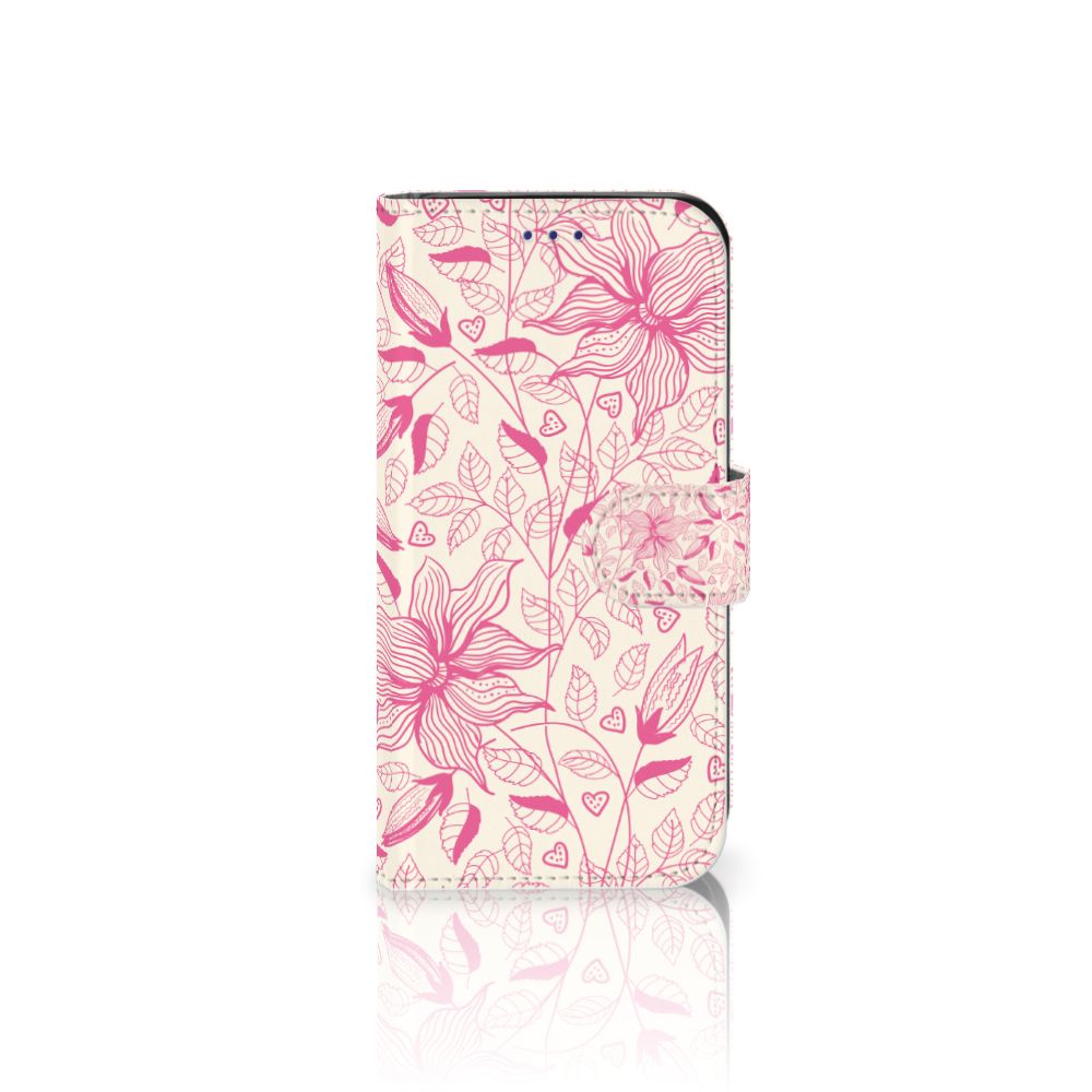 Samsung Galaxy S10e Hoesje Pink Flowers