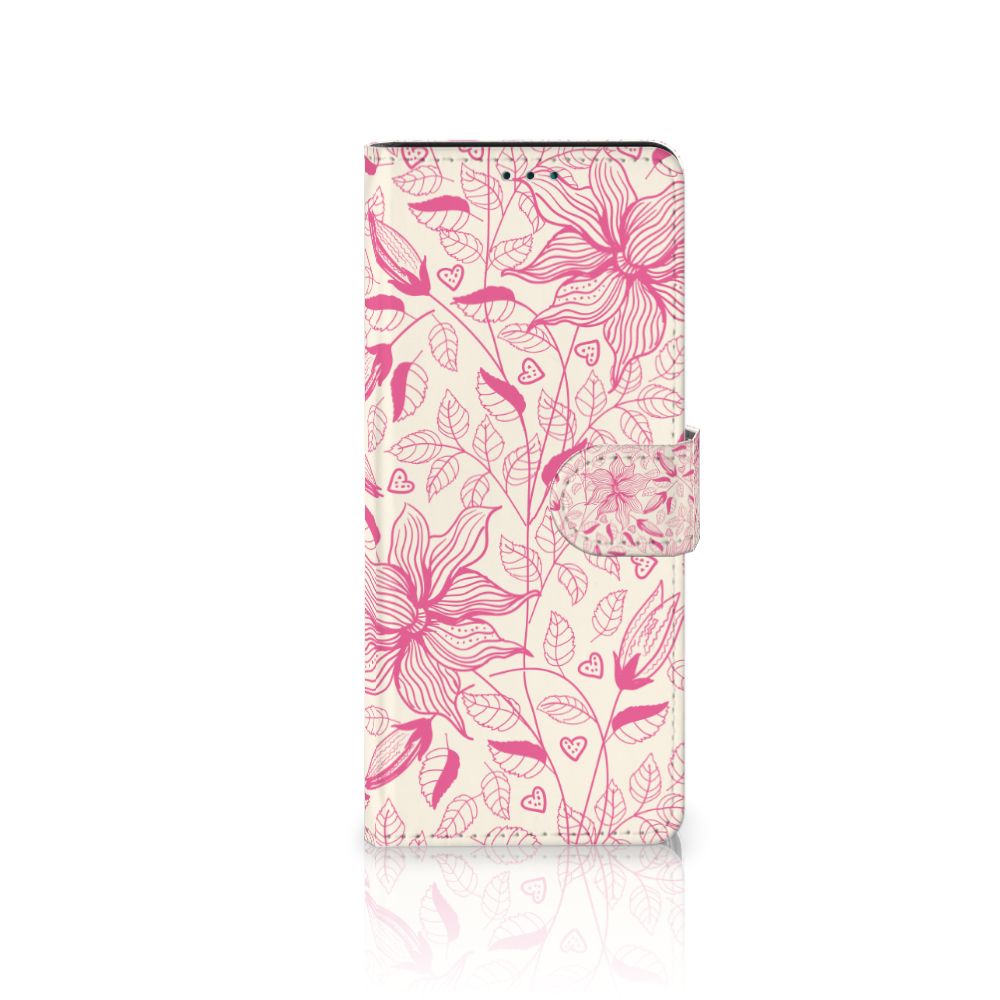 Sony Xperia 5III Hoesje Pink Flowers
