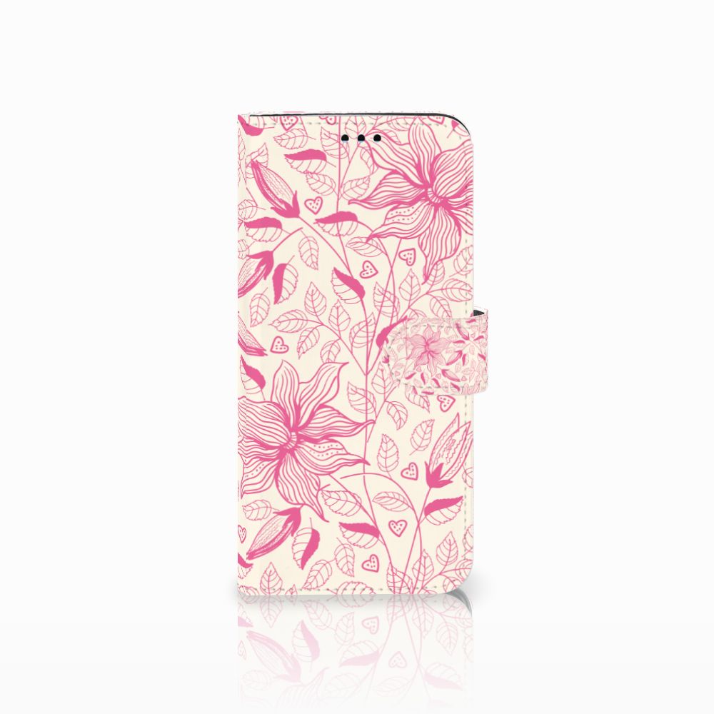 Samsung Galaxy S9 Plus Hoesje Pink Flowers
