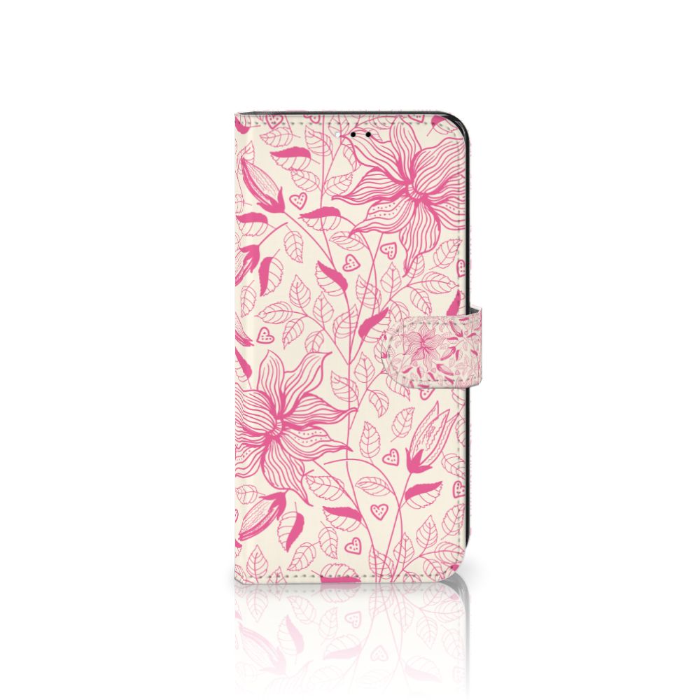 Xiaomi Redmi 9T | Poco M3 Hoesje Pink Flowers