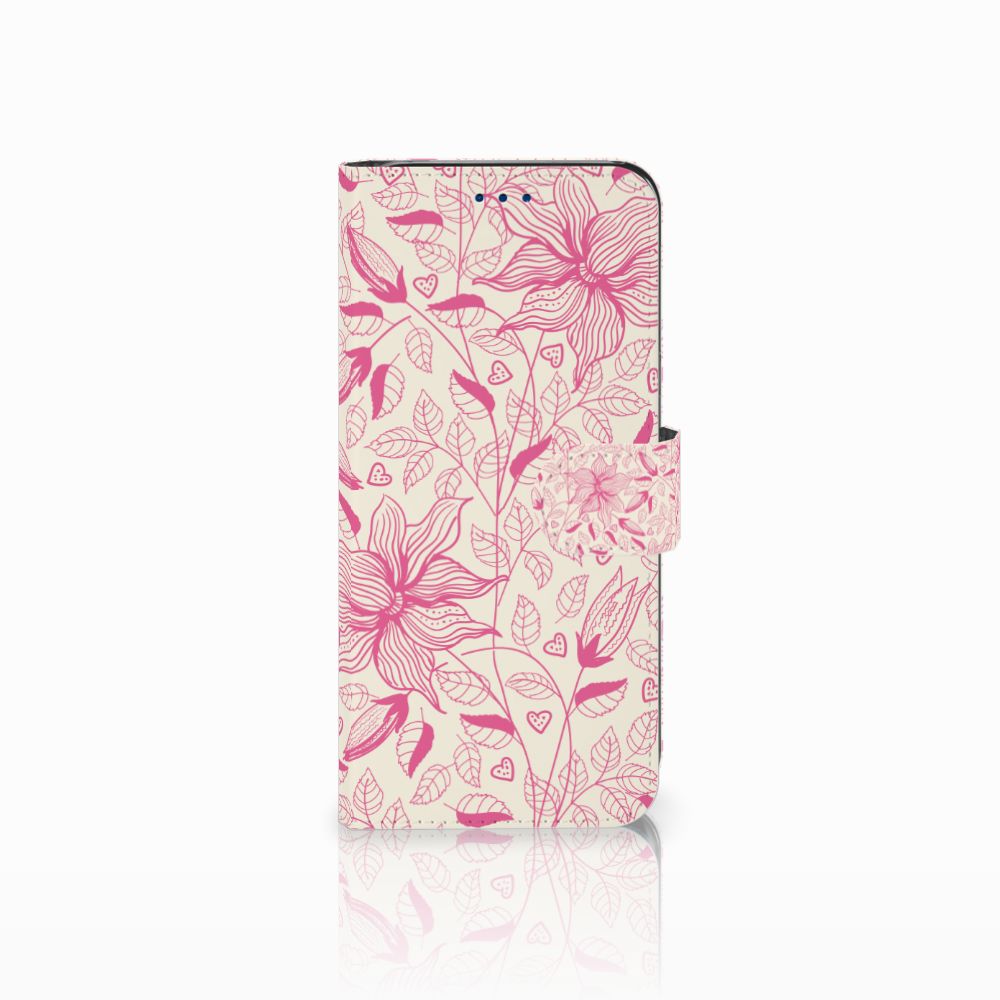 Samsung Galaxy S8 Hoesje Pink Flowers