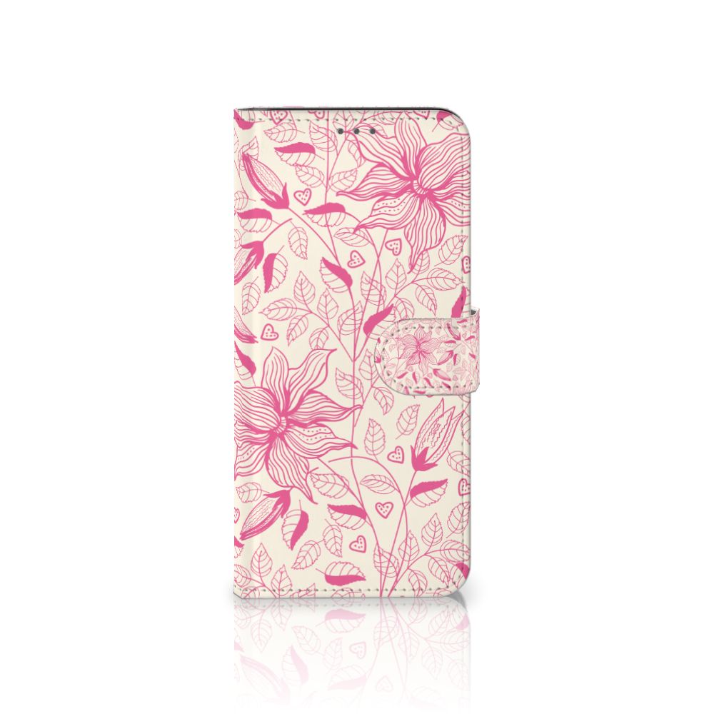 Samsung Galaxy S21 Plus Hoesje Pink Flowers
