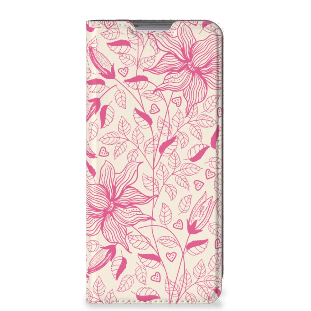 Xiaomi 12 | 12X Smart Cover Pink Flowers