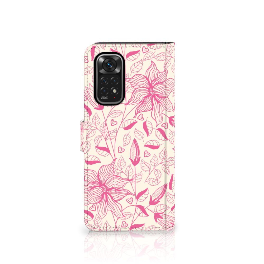 Xiaomi Redmi Note 11/11S Hoesje Pink Flowers