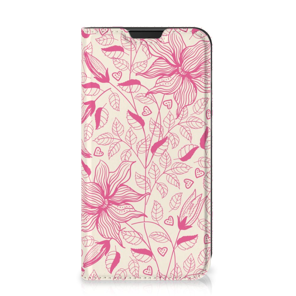 Samsung Galaxy Xcover 5 Smart Cover Pink Flowers