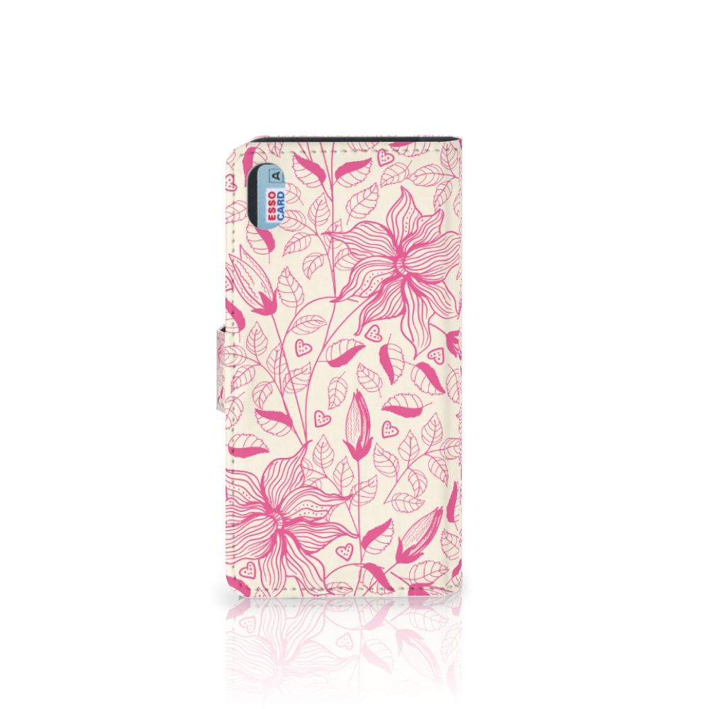 Xiaomi Redmi 7A Hoesje Pink Flowers
