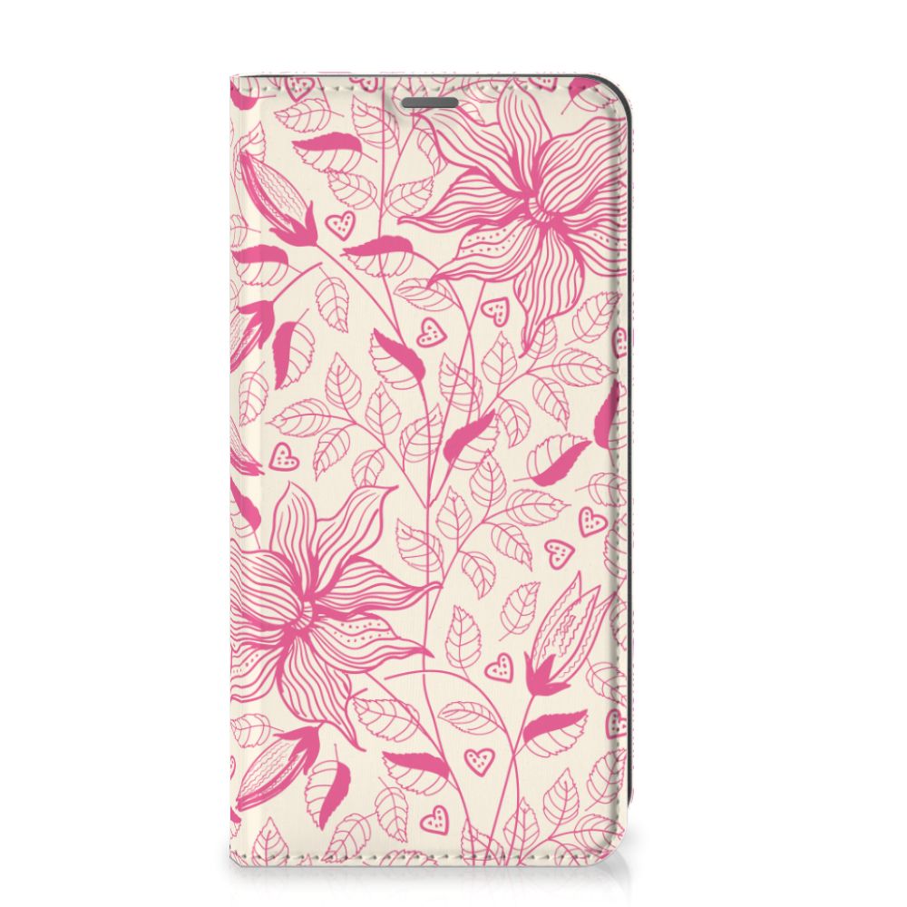 Samsung Xcover Pro Smart Cover Pink Flowers