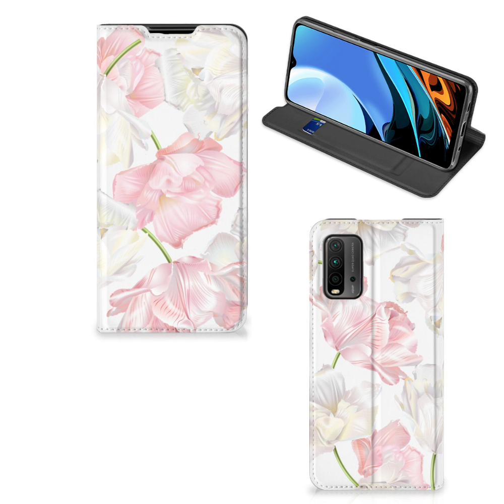 Xiaomi Poco M3 | Redmi 9T Smart Cover Lovely Flowers