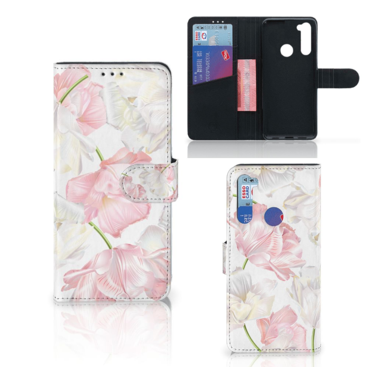 B2Ctelecom Telefoonhoesje - Book Case - Geschikt Voor Xiaomi Redmi Note 8T - Multicolor