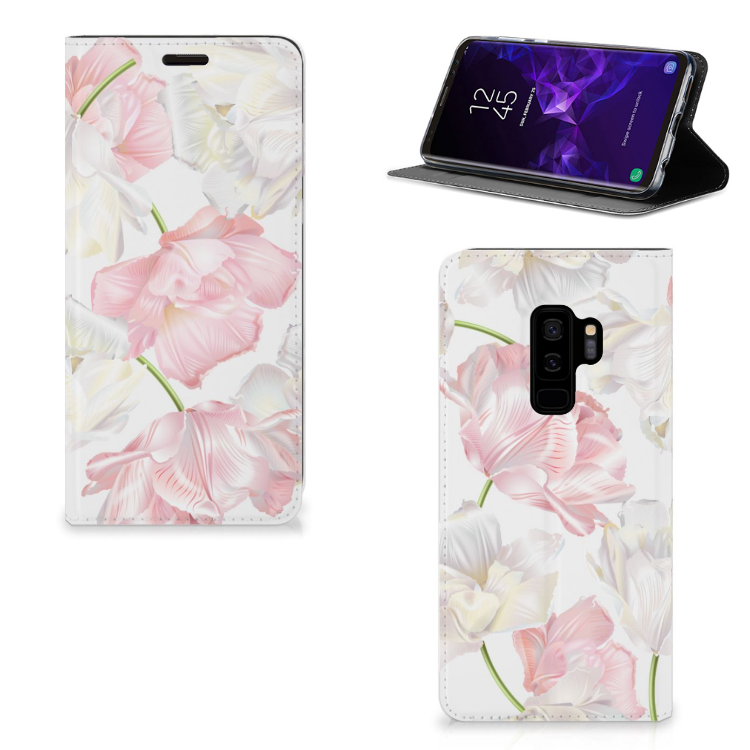 Samsung Galaxy S9 Plus Standcase Hoesje Design Lovely Flowers