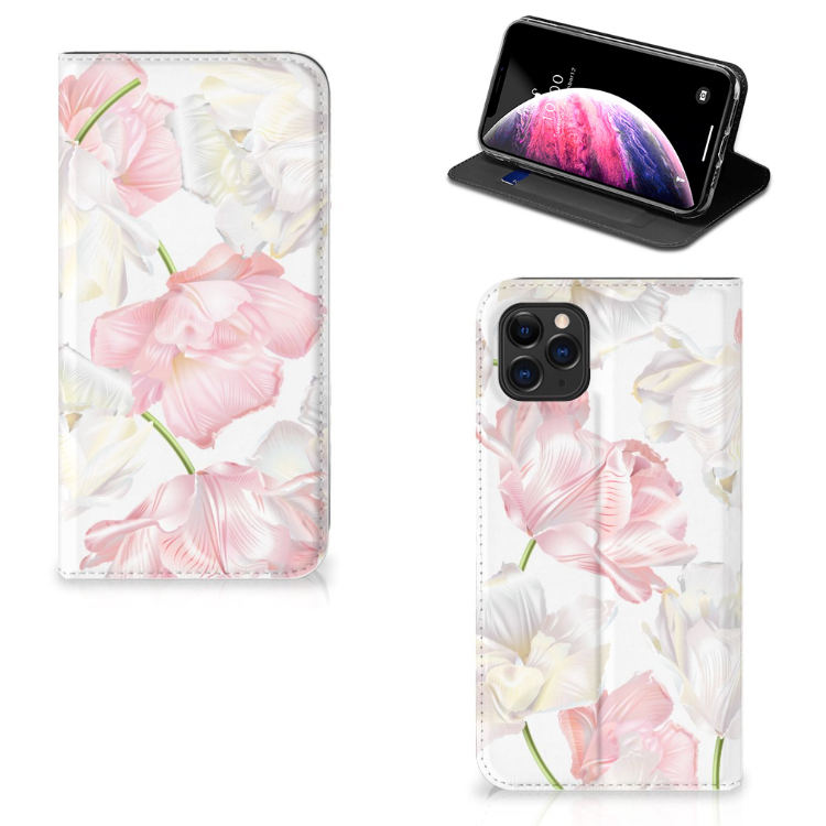 Apple iPhone 11 Pro Max Smart Cover Lovely Flowers