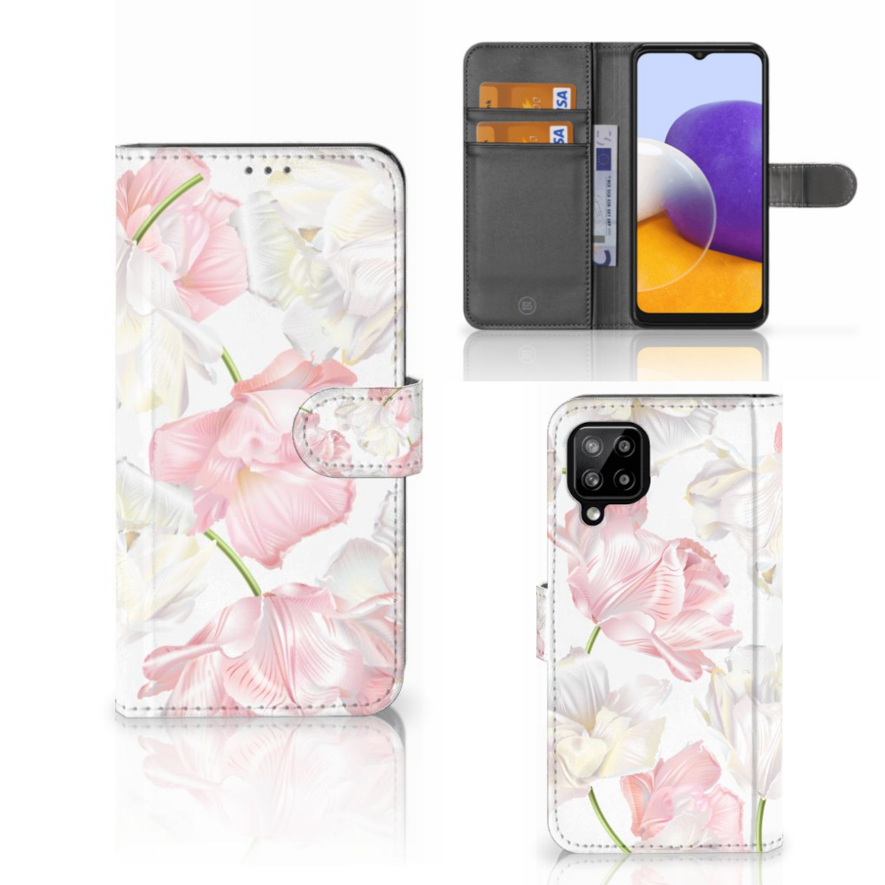 Samsung Galaxy A22 4G | M22 Hoesje Lovely Flowers