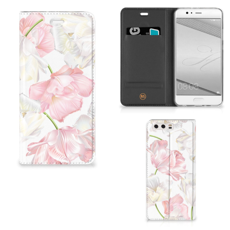 Huawei P10 Plus Smart Cover Lovely Flowers