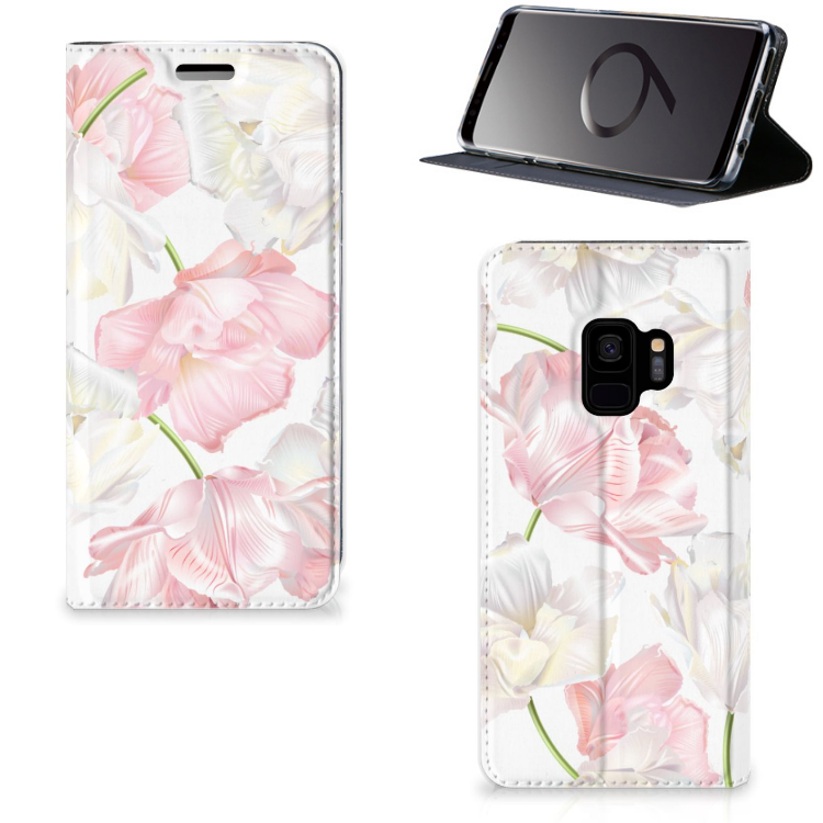 Samsung Galaxy S9 Standcase Hoesje Design Lovely Flowers