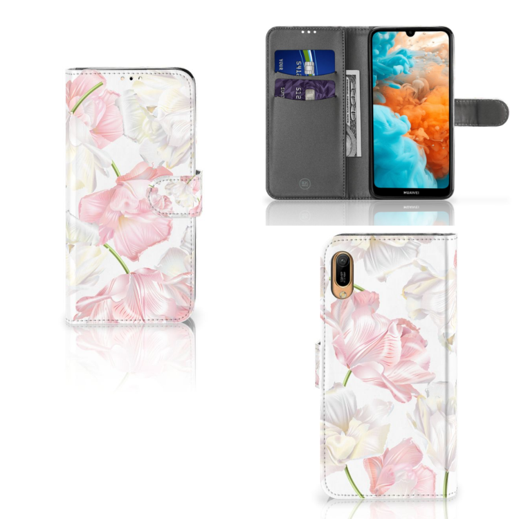 Huawei Y6 (2019) Hoesje Lovely Flowers