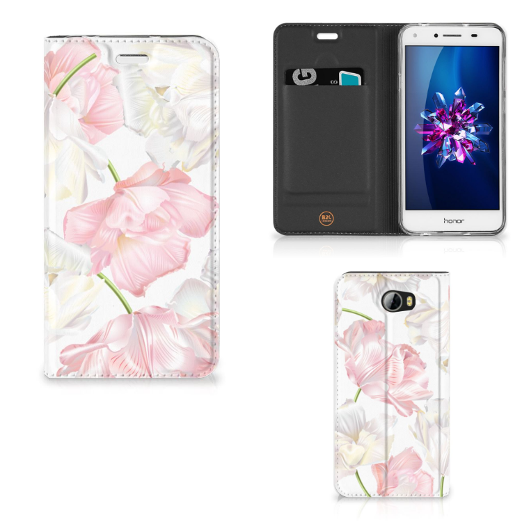 Huawei Y5 2 | Y6 Compact Smart Cover Lovely Flowers