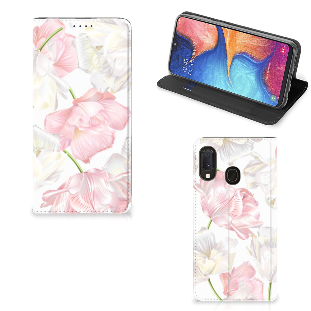 Samsung Galaxy A20e Smart Cover Lovely Flowers