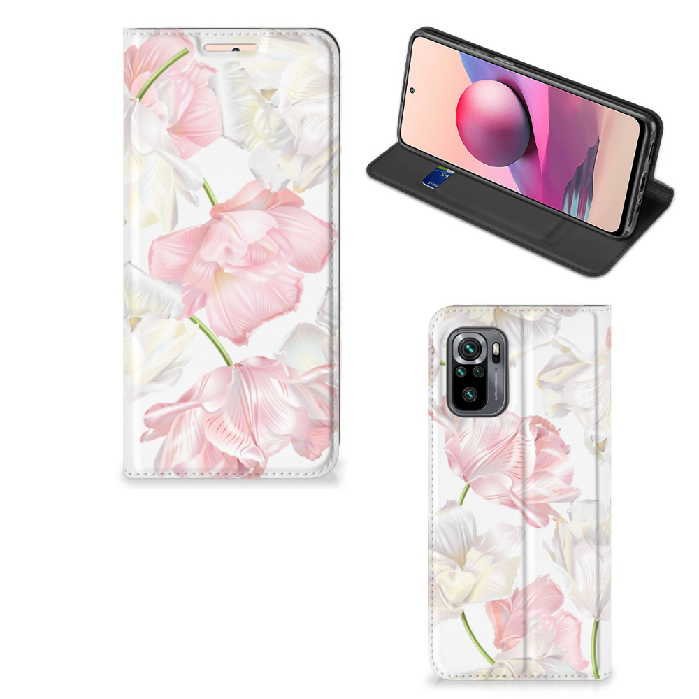 Xiaomi Redmi Note 10 4G | 10S | Poco M5s Smart Cover Lovely Flowers