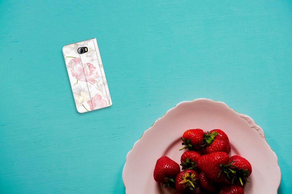 Huawei Y5 2 | Y6 Compact Smart Cover Lovely Flowers