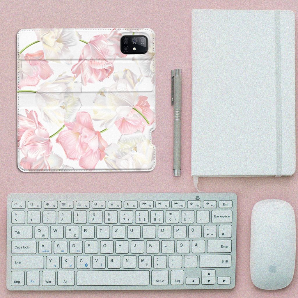 Samsung Galaxy M51 Smart Cover Lovely Flowers