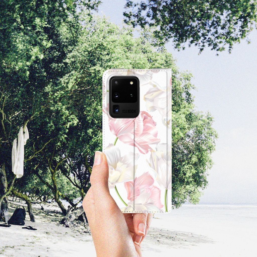 Samsung Galaxy S20 Ultra Smart Cover Lovely Flowers