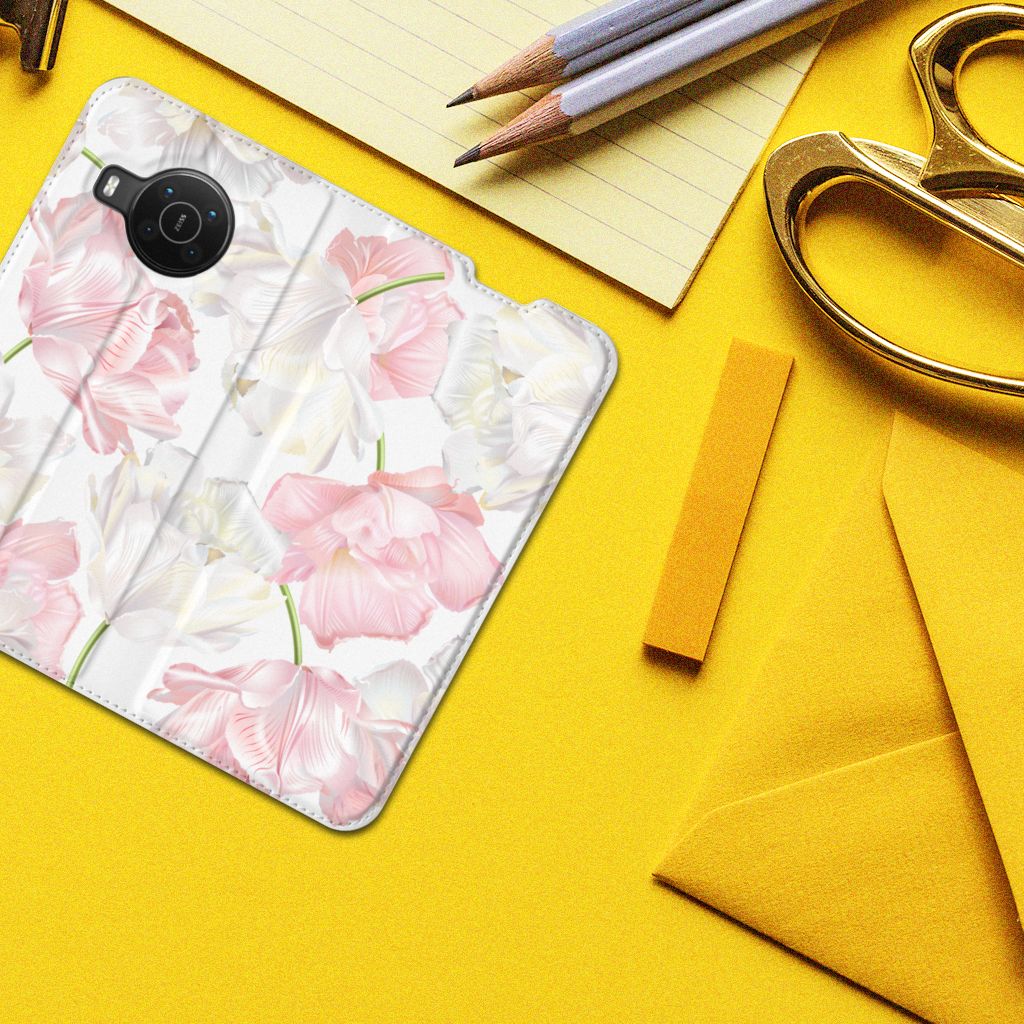 Nokia X20 | X10 Smart Cover Lovely Flowers