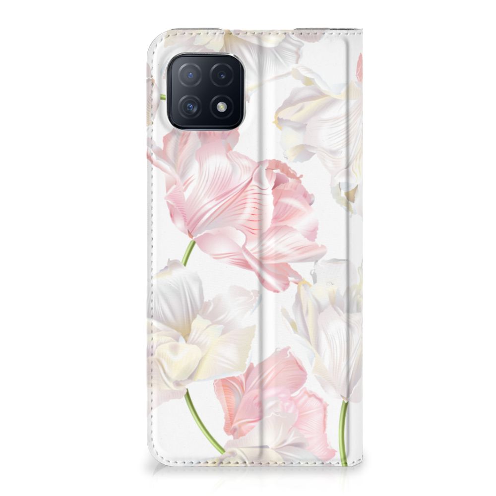 OPPO A73 5G Smart Cover Lovely Flowers
