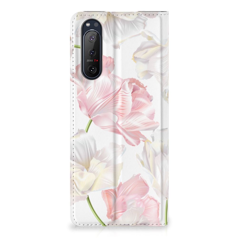 Sony Xperia 5 II Smart Cover Lovely Flowers