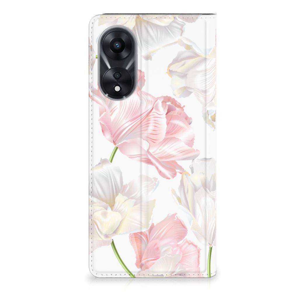 OPPO A78 | A58 5G Smart Cover Lovely Flowers