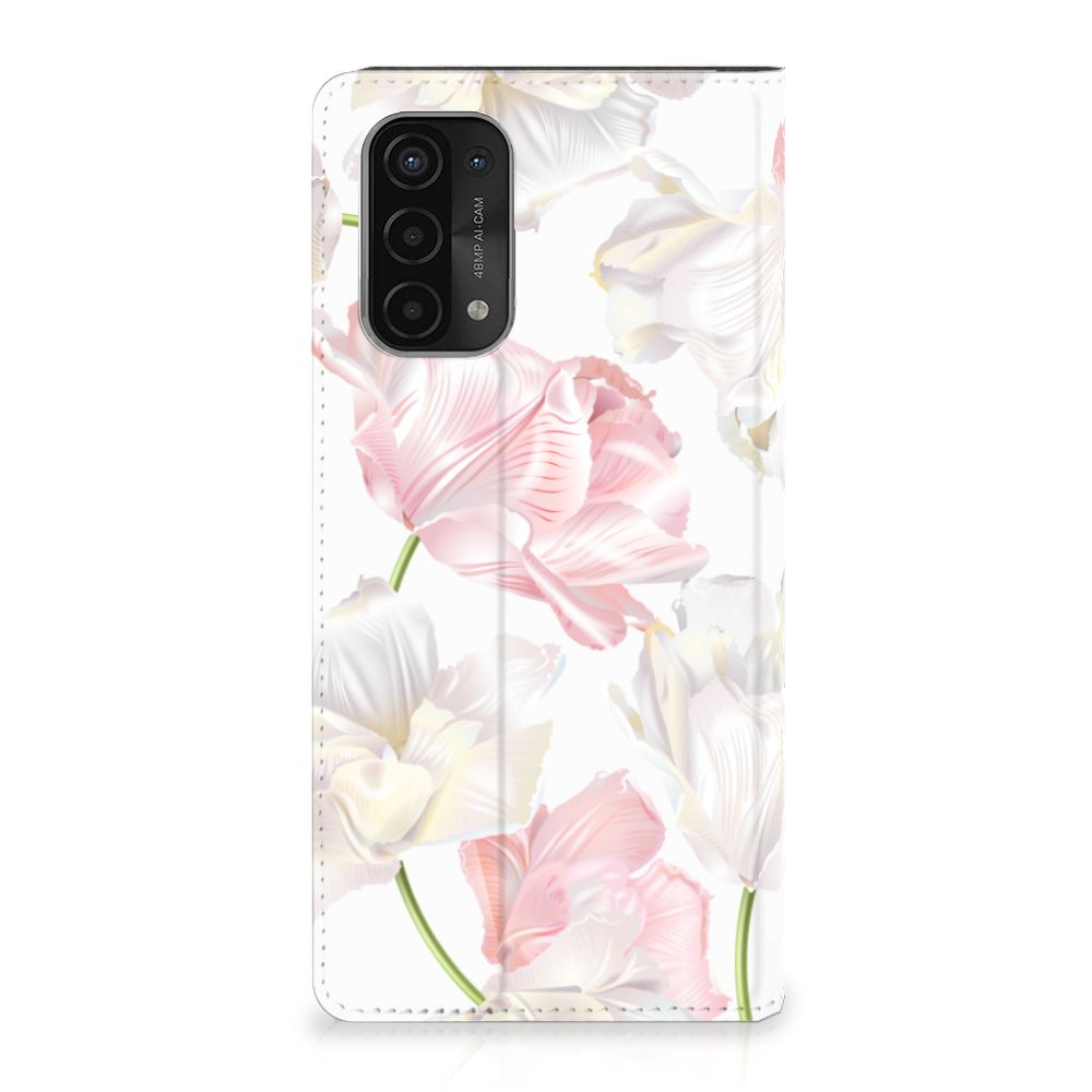 OPPO A54 5G | A74 5G | A93 5G Smart Cover Lovely Flowers