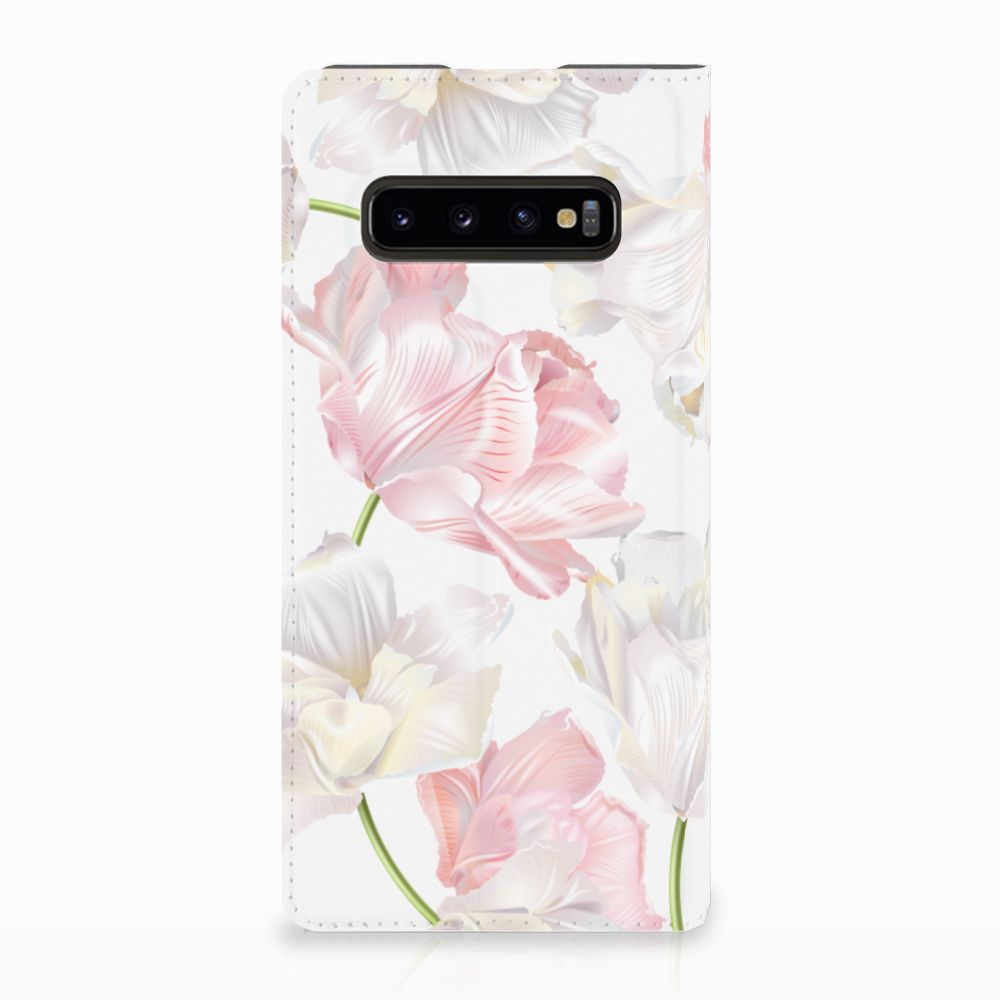 Samsung Galaxy S10 Plus Smart Cover Lovely Flowers