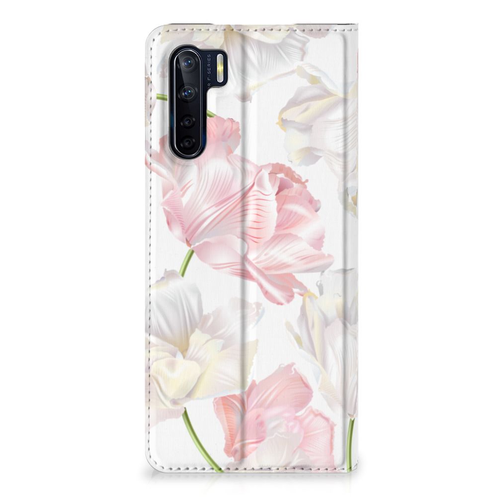 OPPO Reno3 | A91 Smart Cover Lovely Flowers