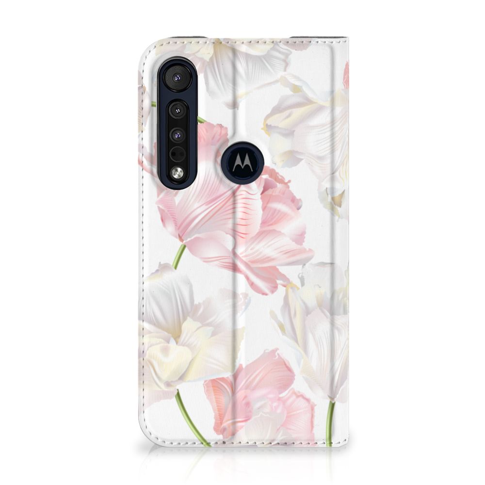 Motorola G8 Plus Smart Cover Lovely Flowers
