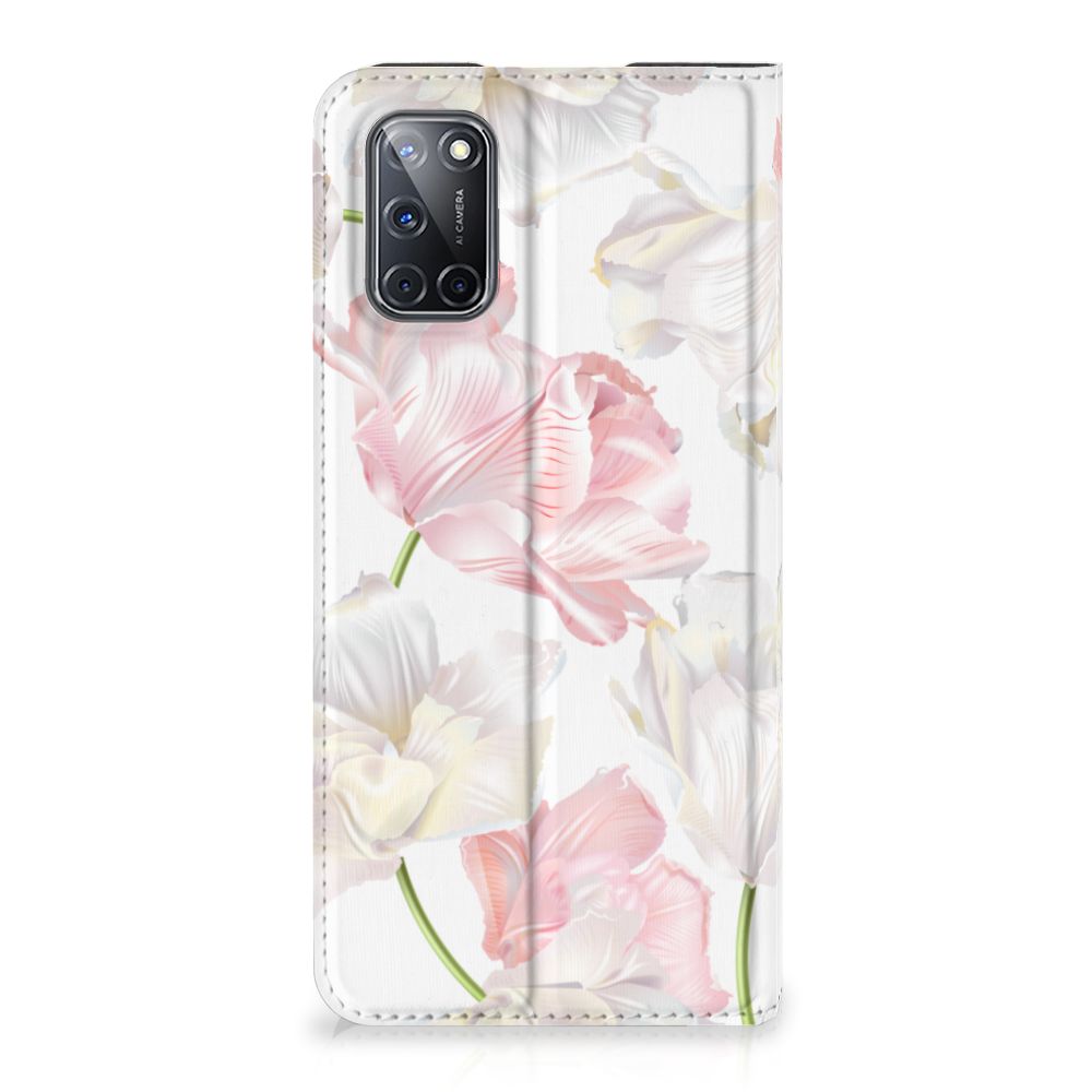 OPPO A52 | A72 Smart Cover Lovely Flowers