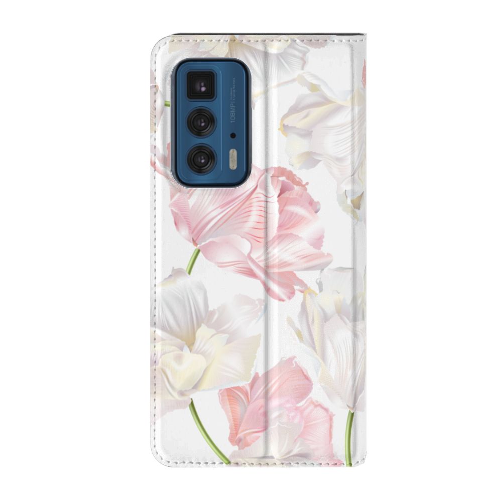 Motorola Edge 20 Pro Smart Cover Lovely Flowers