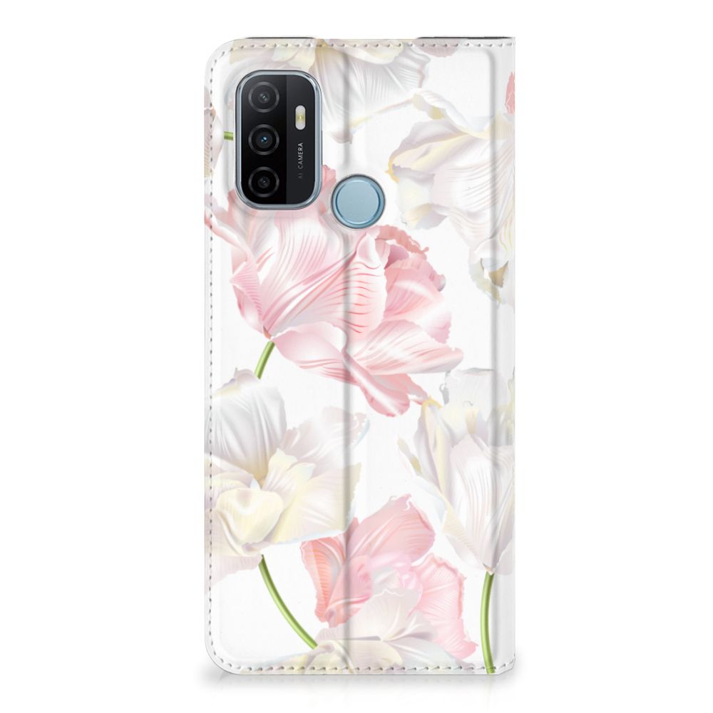 OPPO A53 | A53s Smart Cover Lovely Flowers