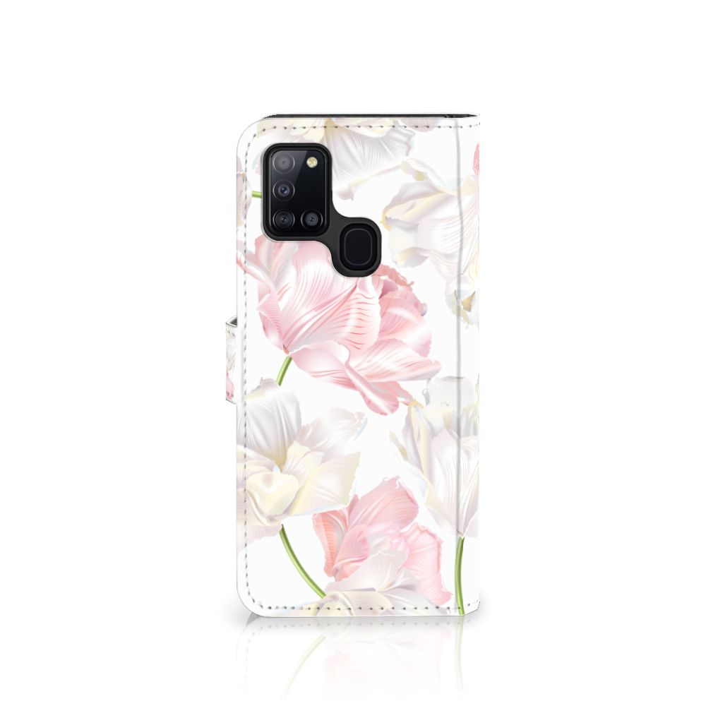 Samsung Galaxy A21s Hoesje Lovely Flowers