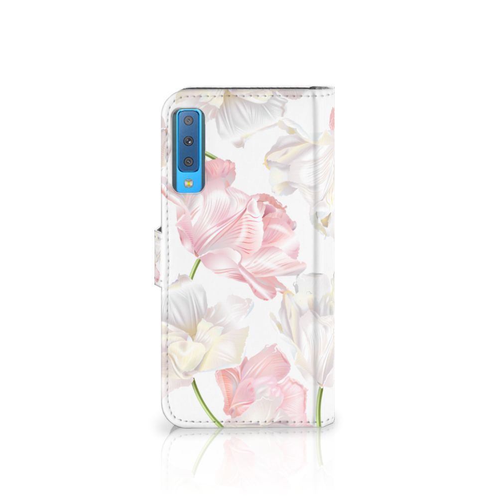 Samsung Galaxy A7 (2018) Hoesje Lovely Flowers