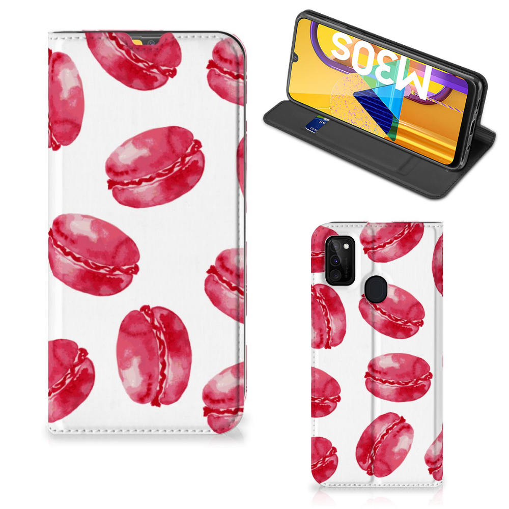 Samsung Galaxy M30s | M21 Flip Style Cover Pink Macarons