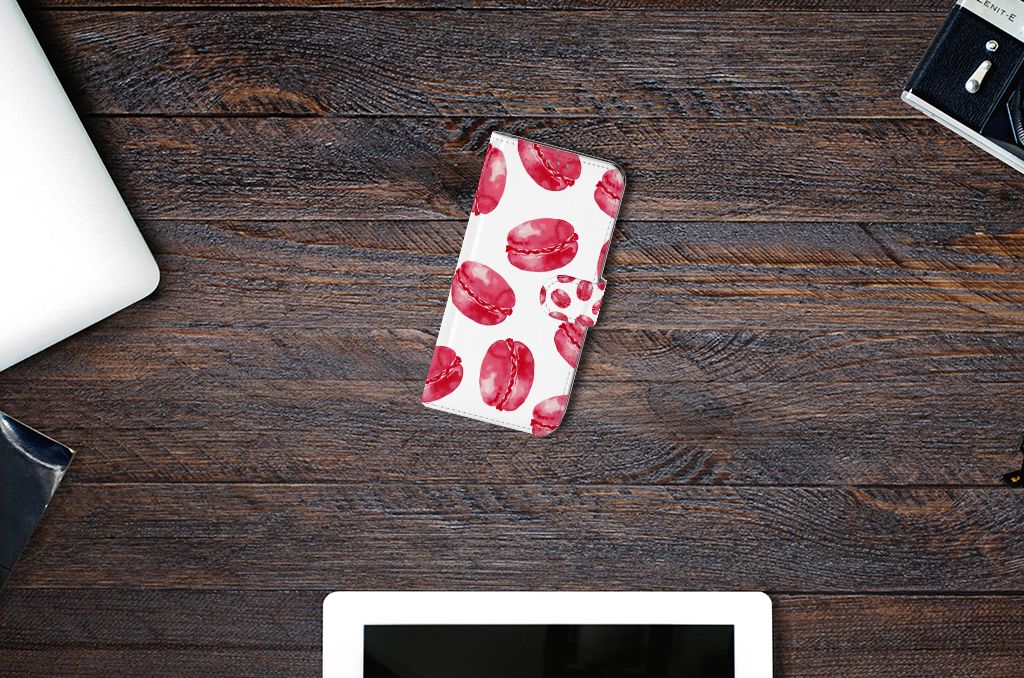 OnePlus Nord Book Cover Pink Macarons