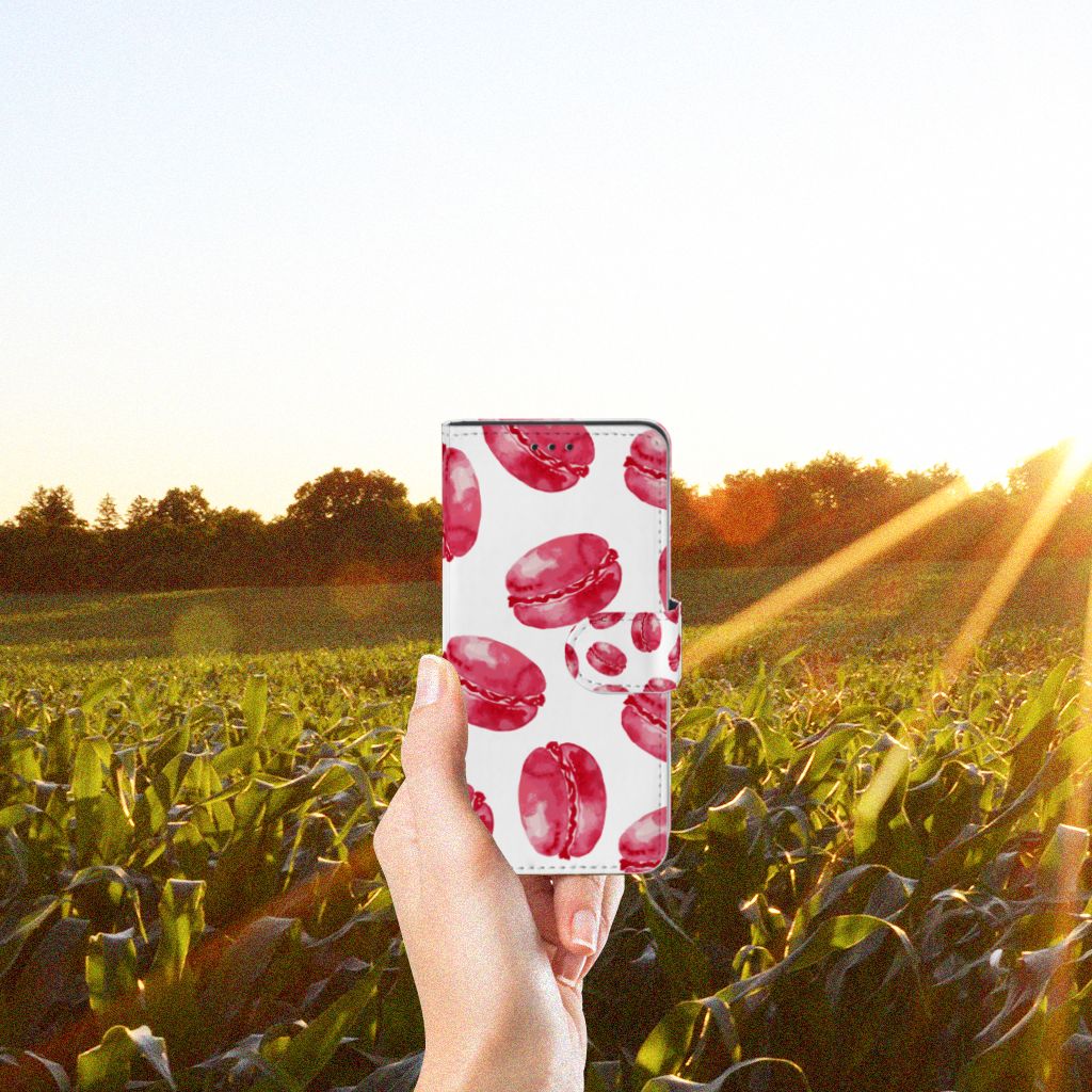 Xiaomi Mi 9 SE Book Cover Pink Macarons