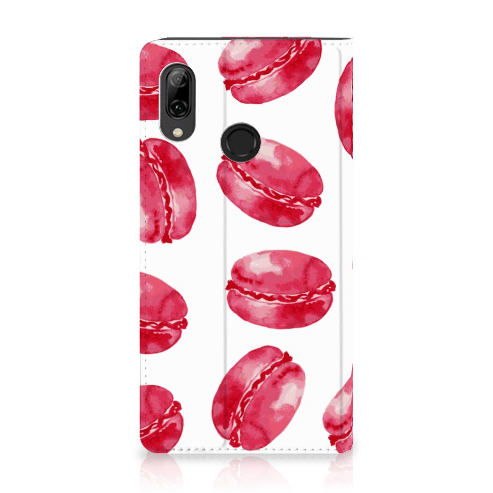 Huawei P Smart (2019) Flip Style Cover Pink Macarons